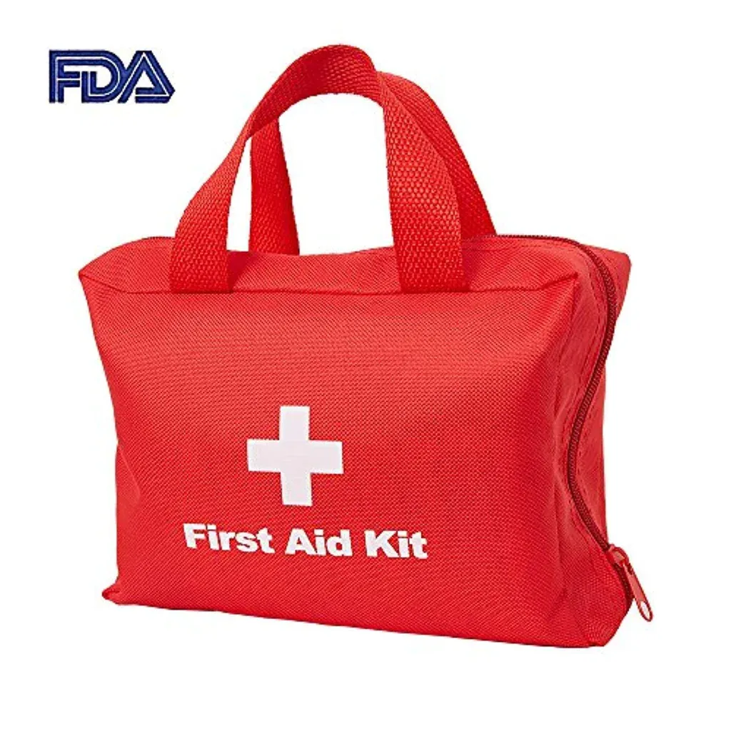 Ultimate Red First Aid Essentials Kit: Tactical Survival to Mini Emergency and Zombie Apocalypse Ready