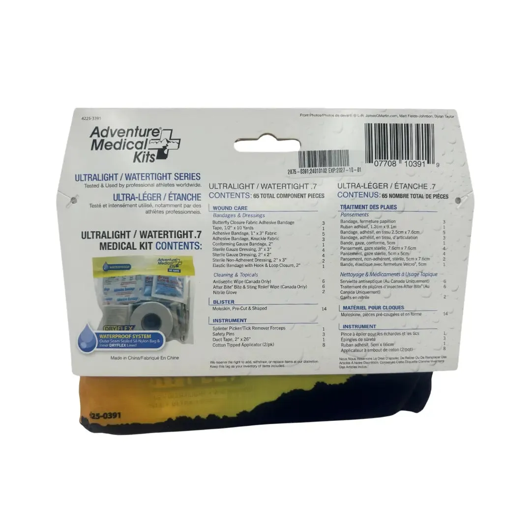 Ultralight .7 First Aid Kit: Adventure-Ready & Waterproof