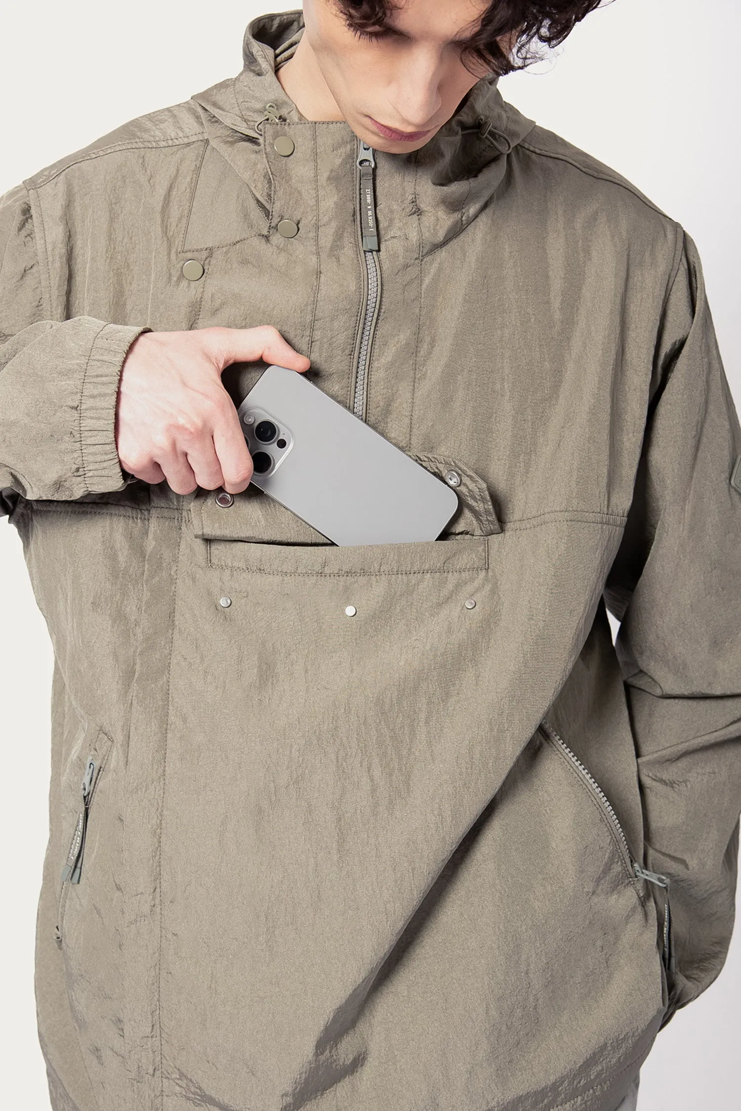 UNISEX FIELD ANORAK ZIP UP JACKET