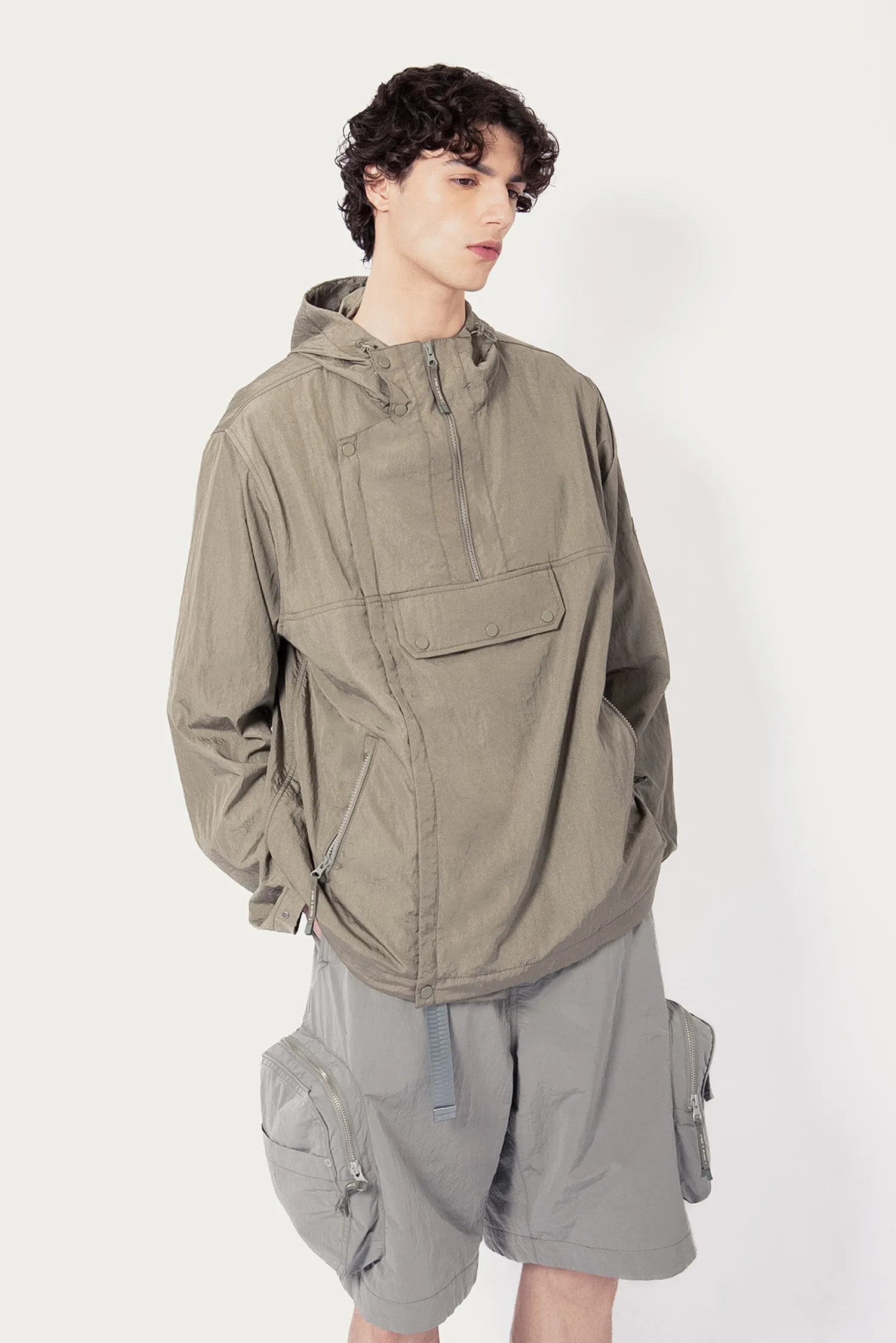 UNISEX FIELD ANORAK ZIP UP JACKET