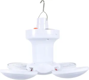 Uonlytech High Brightness Led Solar Lantern Portable Emergency Light for Camping Tents Outdoor Use