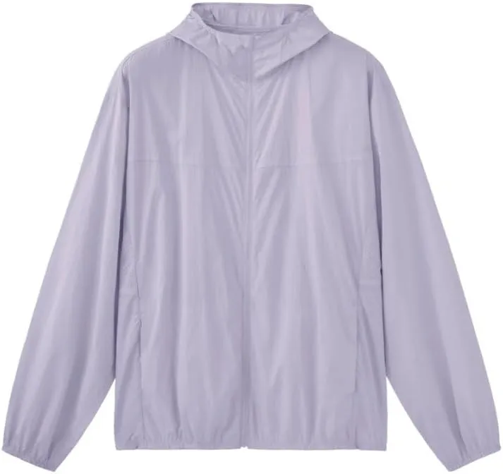 UPF 100 Hooded Sun Jacket for Men & Women, Lightweight UV Protection Shirt with Pockets, 6.3oz (Poly/Nylon)