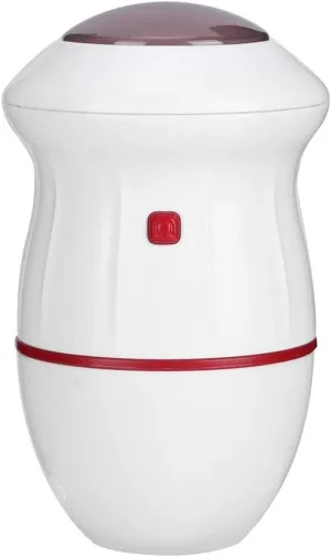 Vacuum Callus Remover , Electric Foot Grinder , Foot Pedicure Tool , Rechargeable Foot File , Electric Foot Grinder Ideal for Dead Skin/Powerful Exfoliation(White   Red)