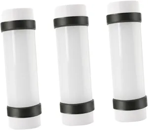VANZACK 3pcs Led Camping Light Level Dimming USB Rechargeable Lantern Magnet Adsorption for Hands Use Portable Tent Flashlight for