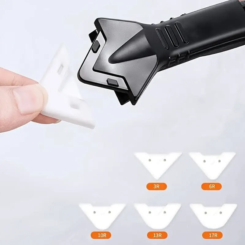 Versatile 5-in-1 Metal Tool Kit for Caulk Removal & Finishing