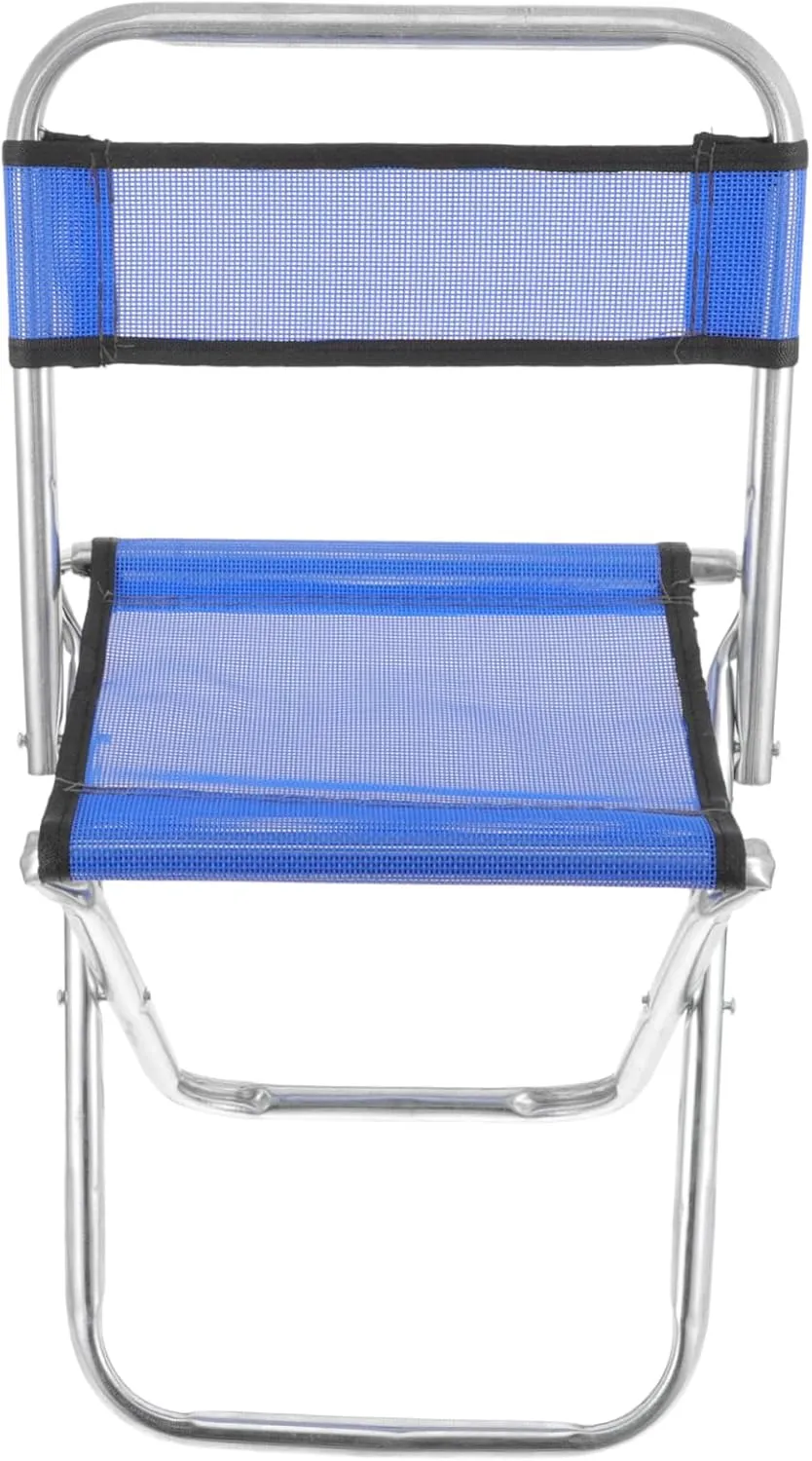 VICASKY Comfortable Lightweight Folding Chair Multi Use Portable Stool for Fishing Camping Beach and Outdoor Activities Compact Design Versatile Mesh Easy to Carry