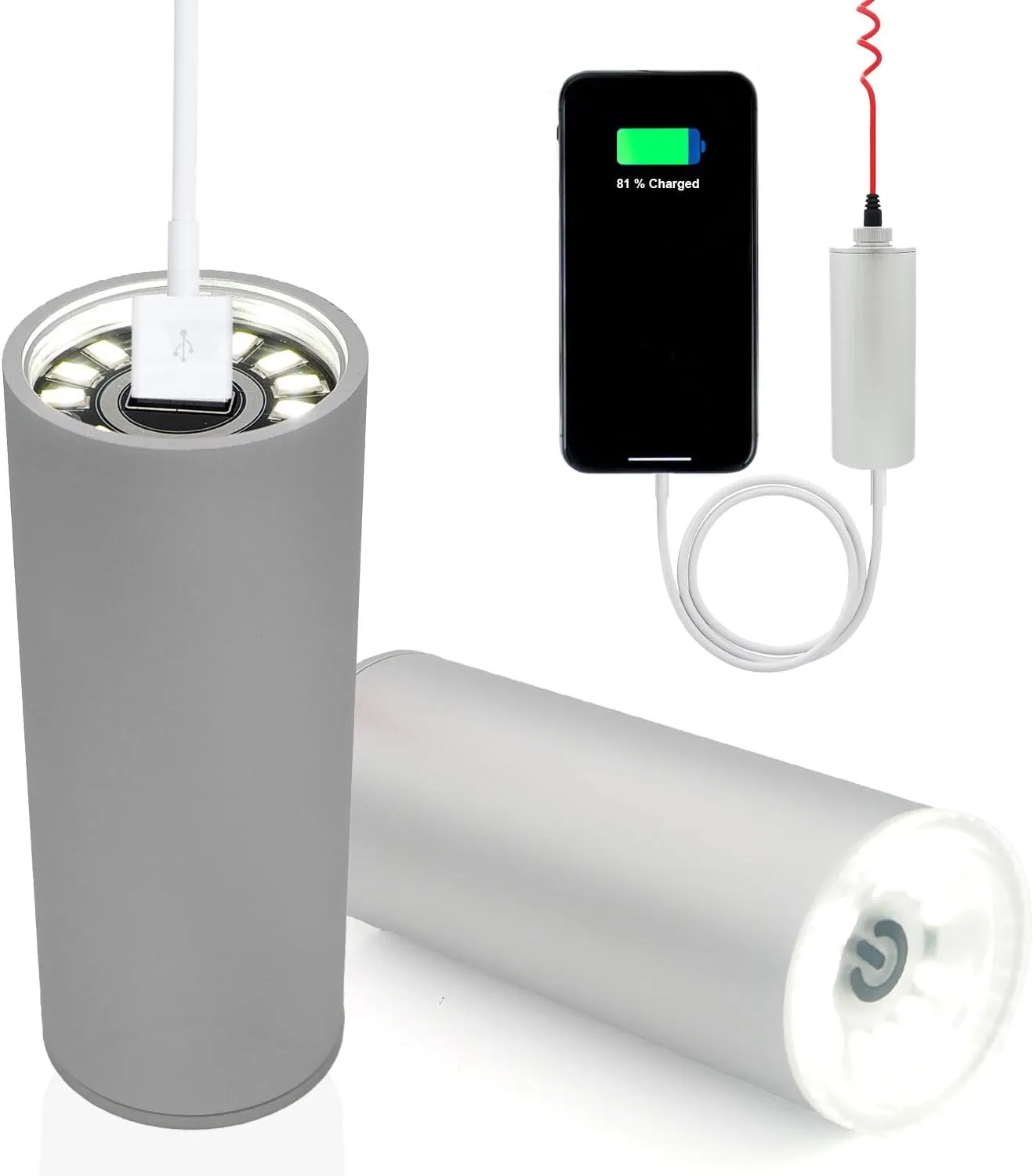 Voltaic Systems Shine 3-in-1 LED Lantern, Emergency Flashlight, Rechargeable 10,050mAh Portable Power Bank. 100  Hours Run Time, Dimmable, IPX67 Waterproof Metal Case Used for Camping, Home, Outages