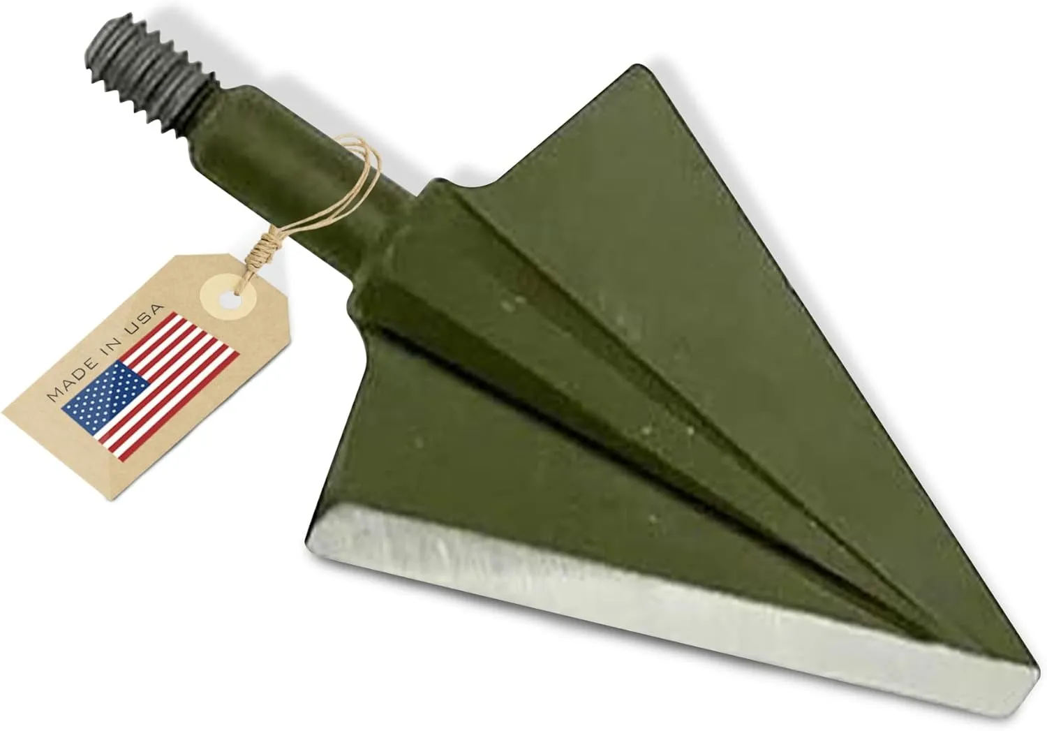 VPA 1 1/8" 2 Blade 200 Grain Left Single Bevel Broadhead, Screw-in, S7 Premium Tool Steel 56-58 Rockwell, 3 Pack, Made in The USA