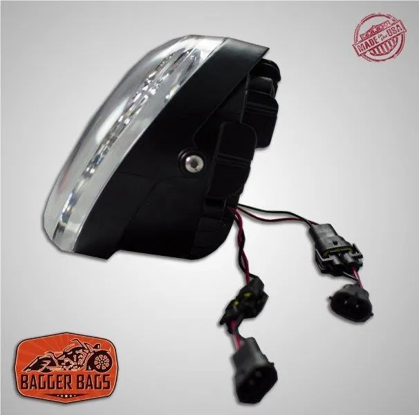 VRSC Davidson V-ROD Value-for-money HEADLIGHT BLACK Prompt response - VROD Harley DAYMAKER LED