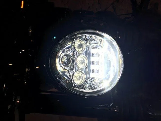VRSC Davidson V-ROD Value-for-money HEADLIGHT BLACK Prompt response - VROD Harley DAYMAKER LED