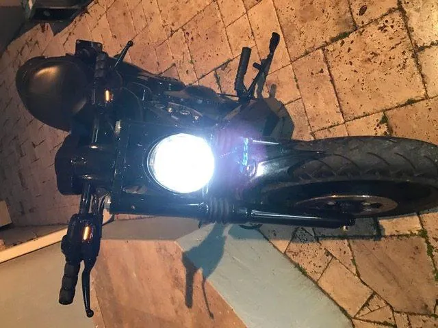 VRSC Davidson V-ROD Value-for-money HEADLIGHT BLACK Prompt response - VROD Harley DAYMAKER LED