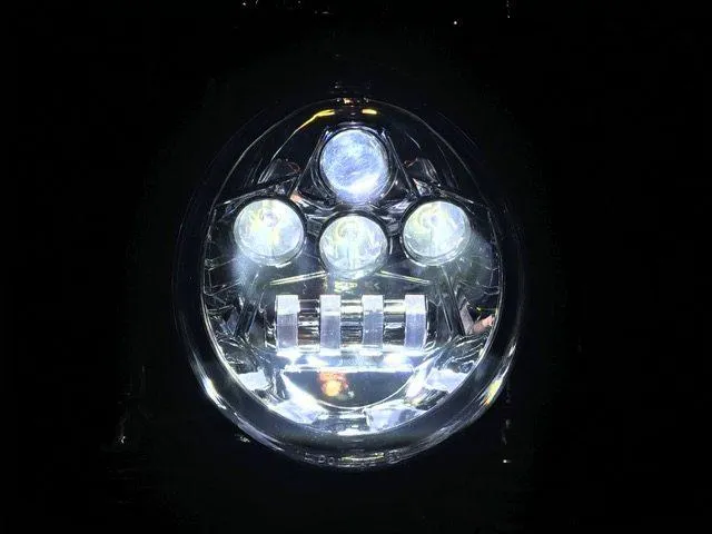 VRSC Davidson V-ROD Value-for-money HEADLIGHT BLACK Prompt response - VROD Harley DAYMAKER LED
