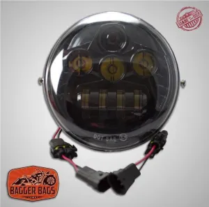 VRSC Davidson V-ROD Value-for-money HEADLIGHT BLACK Prompt response - VROD Harley DAYMAKER LED