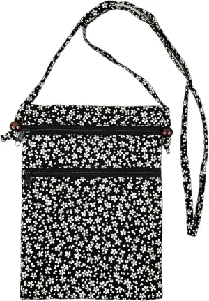 Wakomono Common Koubo (0433) Japanese Komono Komon Kobo Kimono Bag, Crepe Sacoche