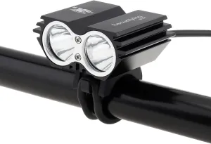 Waterproof 700 Lumens LED Bicycle Light 4 Modes Super Bright Bike Lamp Headlight   8.4V Rechargeable Battery Pack   Charger for Camping, Cycling, Hiking, Riding