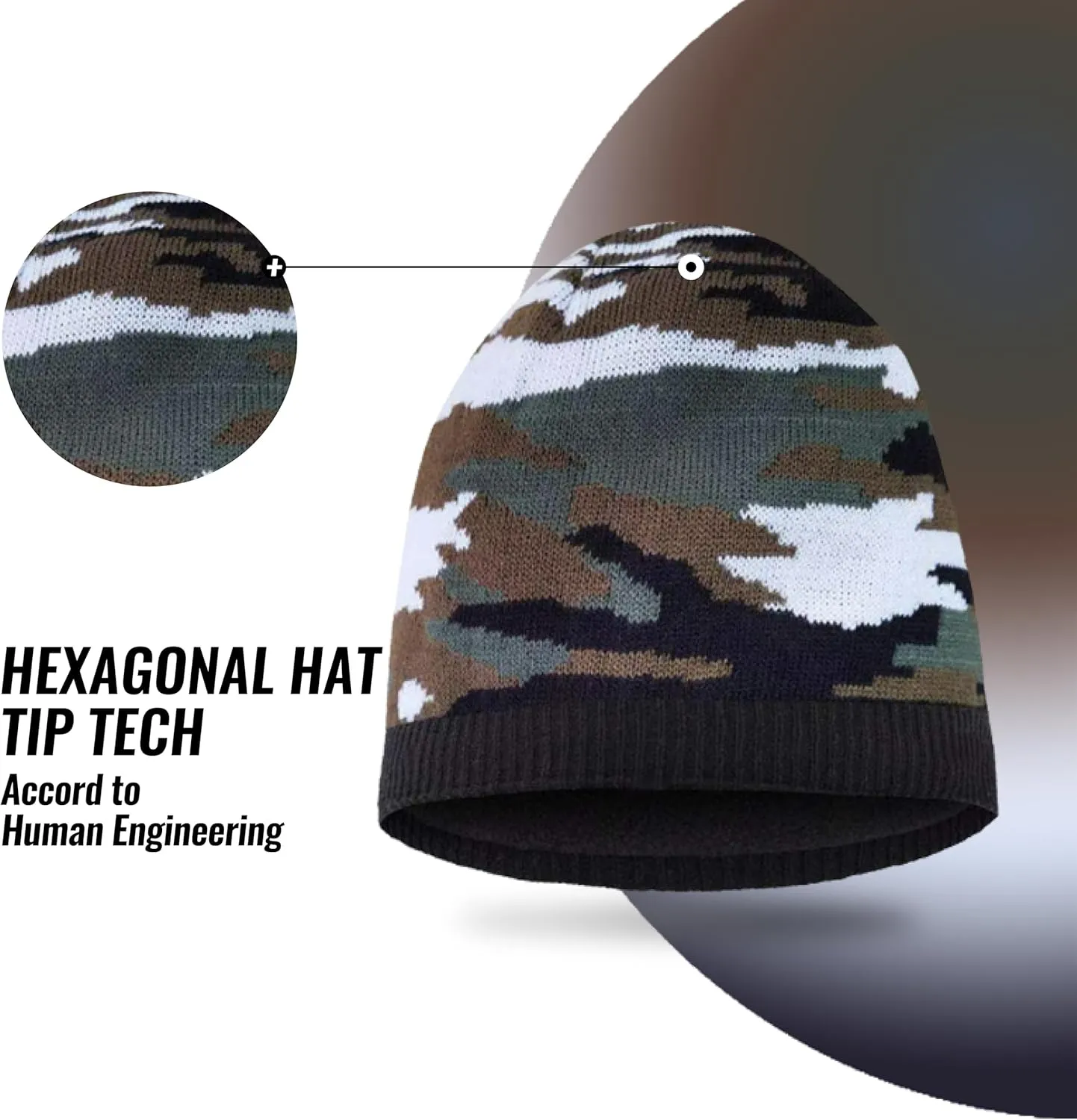 Waterproof Beanie,Knit Thermal Insulated Beanie,Fleece Lined Hat,Windproof Causal Cold Weather Winter Hat for Ski