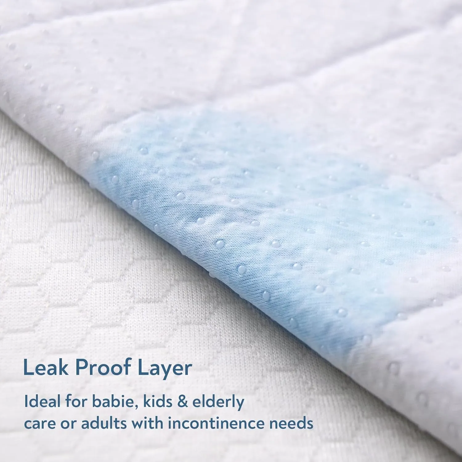 Waterproof Chair Pads for Incontinence, 4 Pack Reusable Seat Protector Pads 22" x 21", Washable Chair Protector Seat Cover, Non-Slip Absorbent Incontinence Pad for Bed, Wheelchair, Kid & Pet - Black