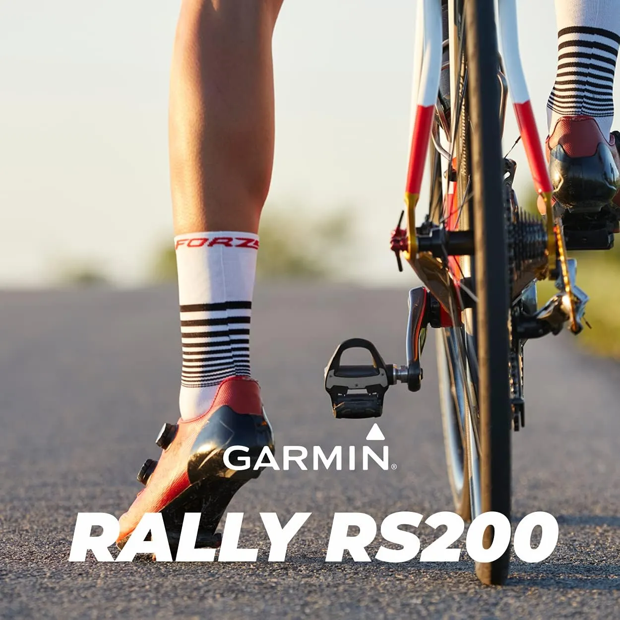 Wearable4U - Garmin Rally RS200, Dual-Sensing Power Meter with 4.5 Degree Float Replacement Cleats and Bike Multi-Tool Bundle
