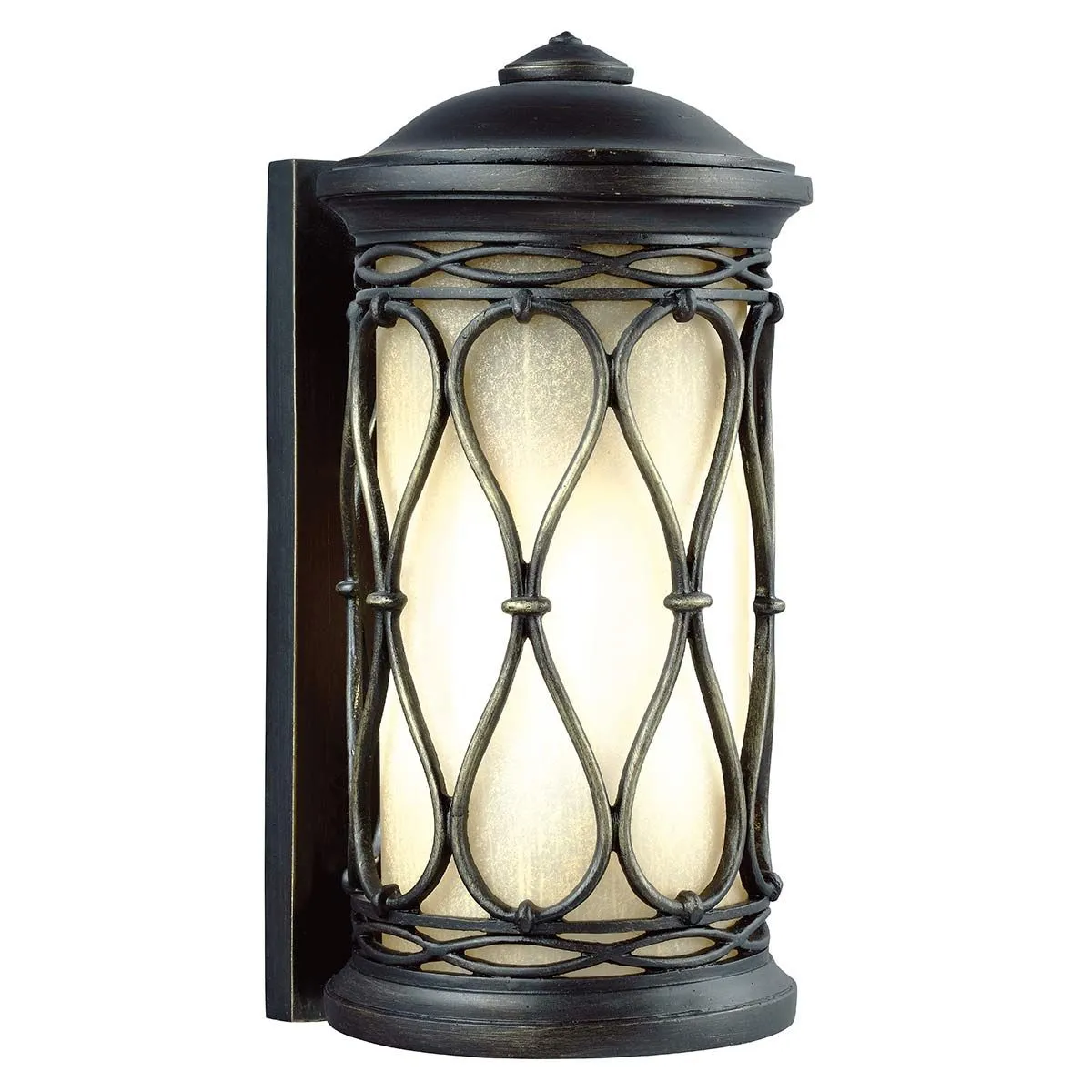 Wellfleet 1 Light Wall Lantern | Aged Bronze
