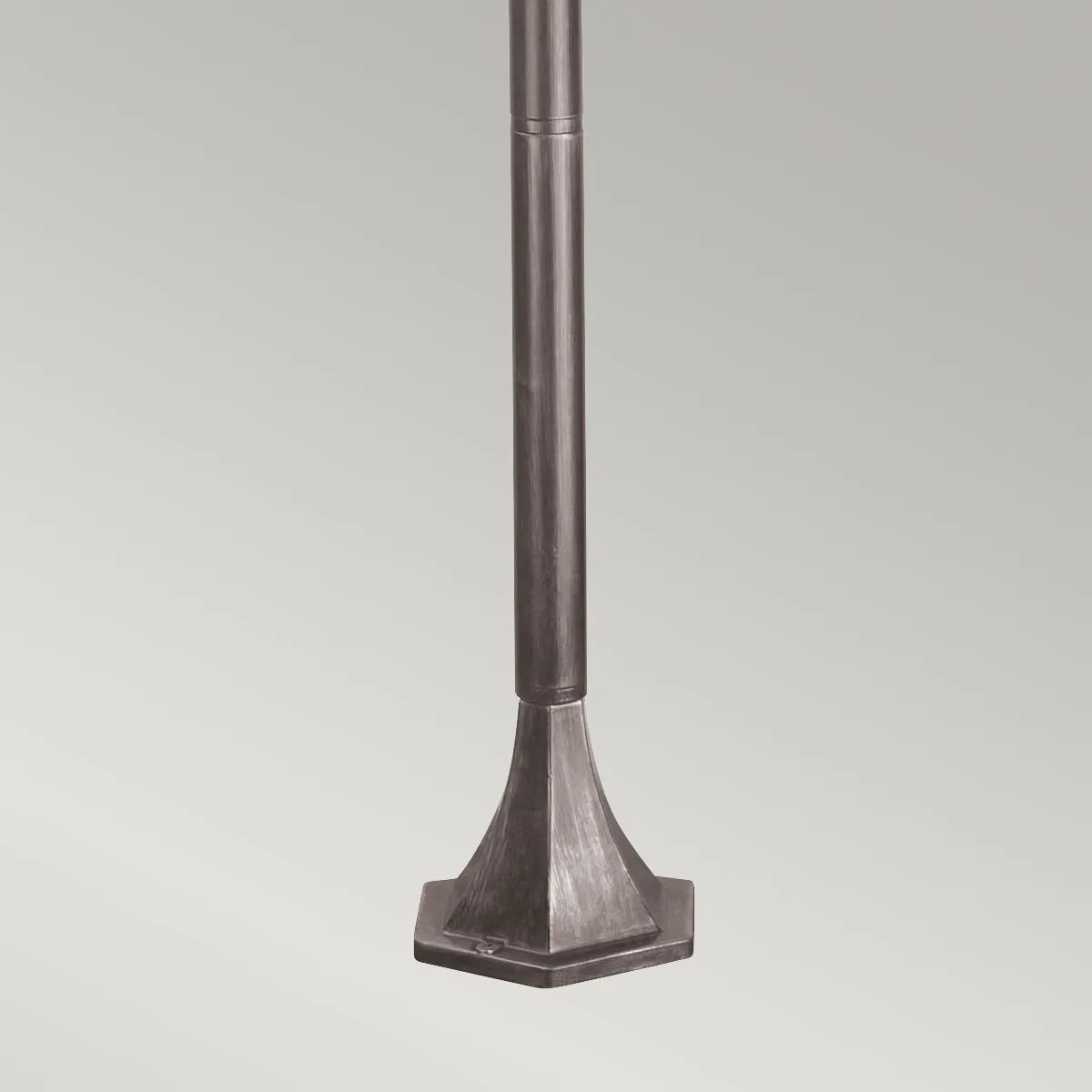 Wexford 1 Light Pillar Lantern  | Black/Silver