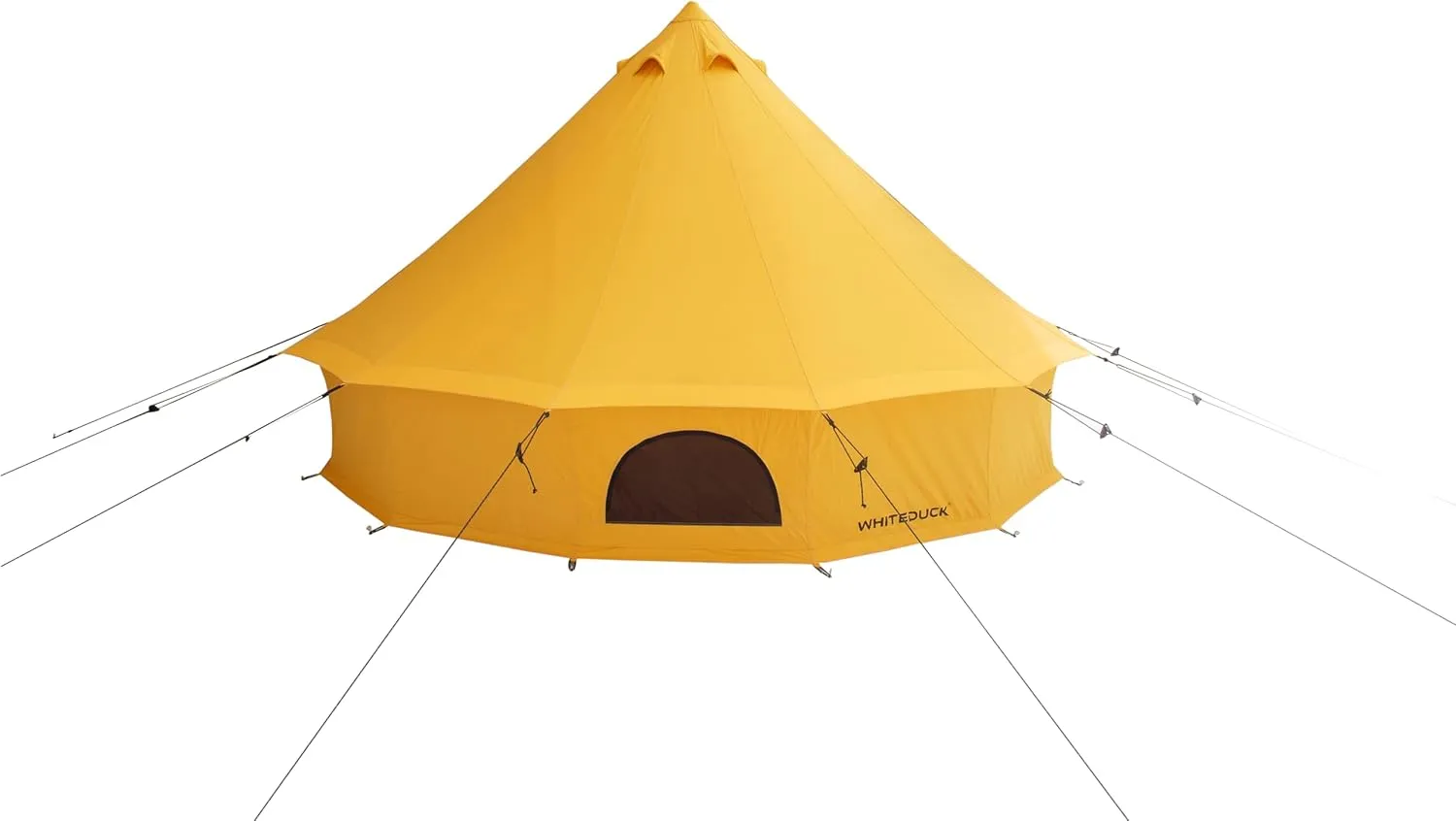 WHITEDUCK Regatta Canvas Bell Tent - w/StoveJack, Waterproof, 4 Season Luxury Camping and Glamping Yurt Tent Outdoor