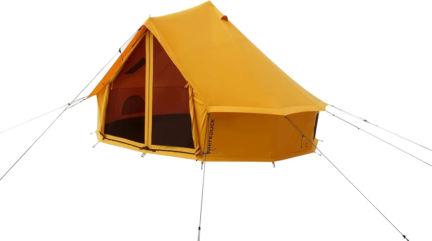 WHITEDUCK Regatta Canvas Bell Tent - w/StoveJack, Waterproof, 4 Season Luxury Camping and Glamping Yurt Tent Outdoor