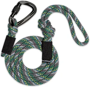Wilderdog Carabiner Climbing Rope Dog Leash for Medium & Large Dogs - 5ft - Alpine