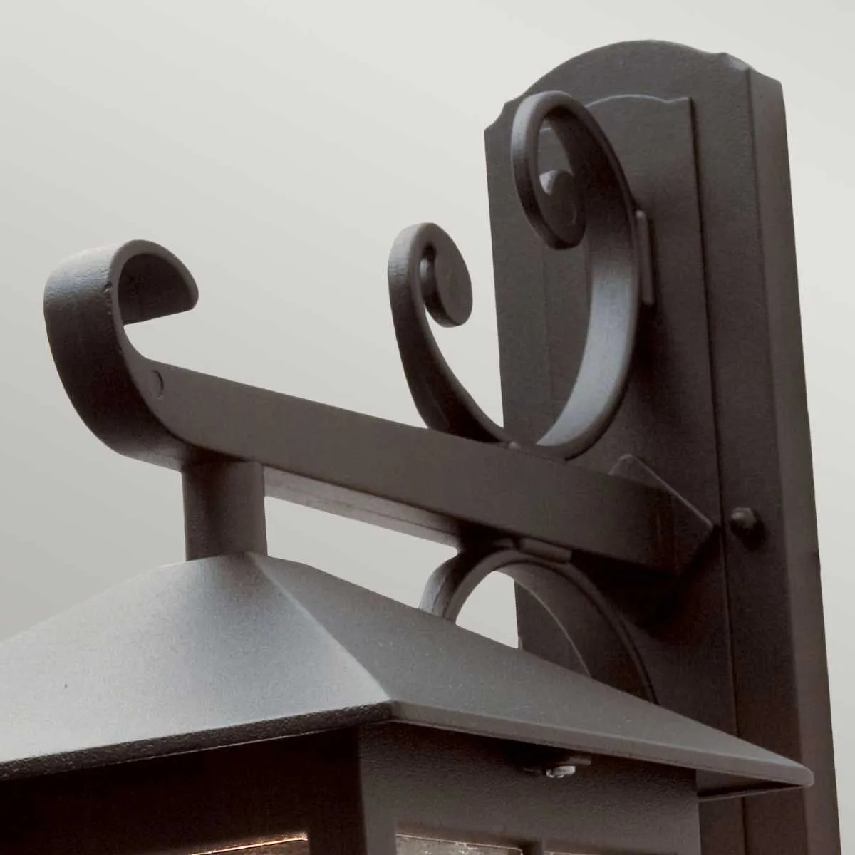 Winchester 1 Light Wall Down Lantern | Black