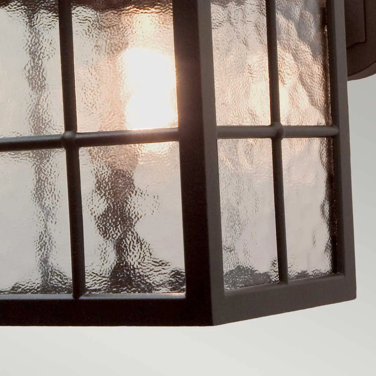 Winchester 1 Light Wall Down Lantern | Black