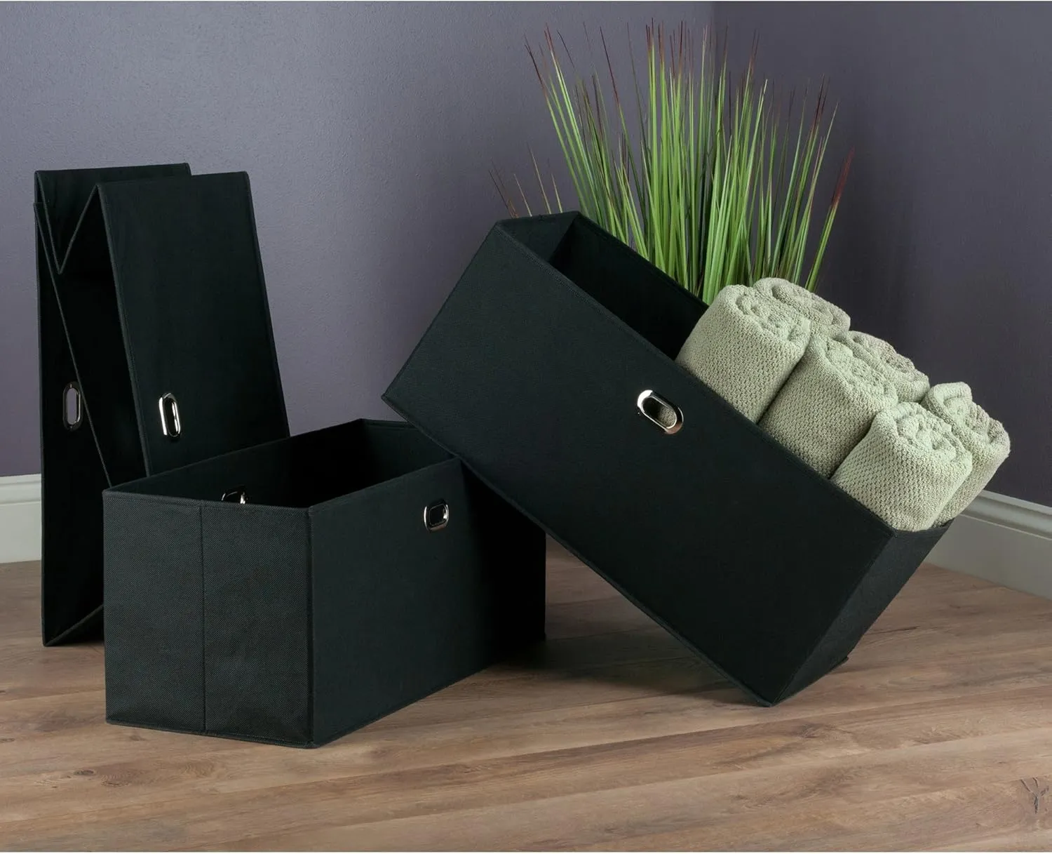 Winsome Wood Torino Storage/Organization, Black