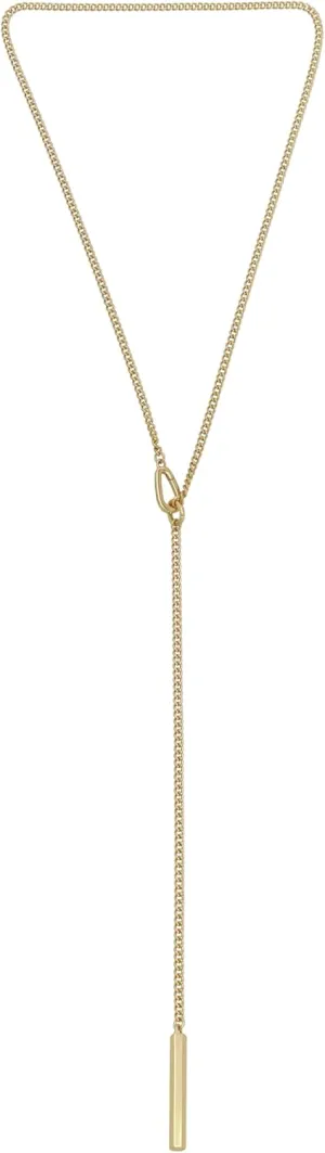 Women's Bolt Y Necklace