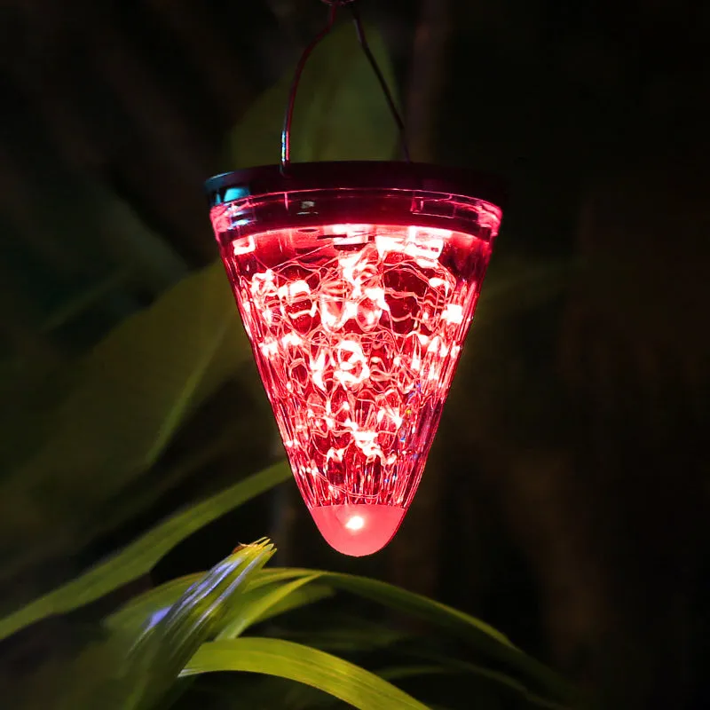 WOMO Solar Hanging Strawberry Hue Lantern-WM9040