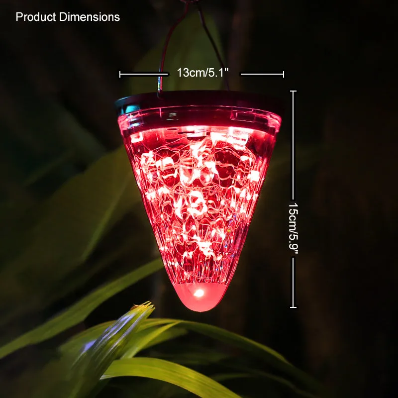 WOMO Solar Hanging Strawberry Hue Lantern-WM9040