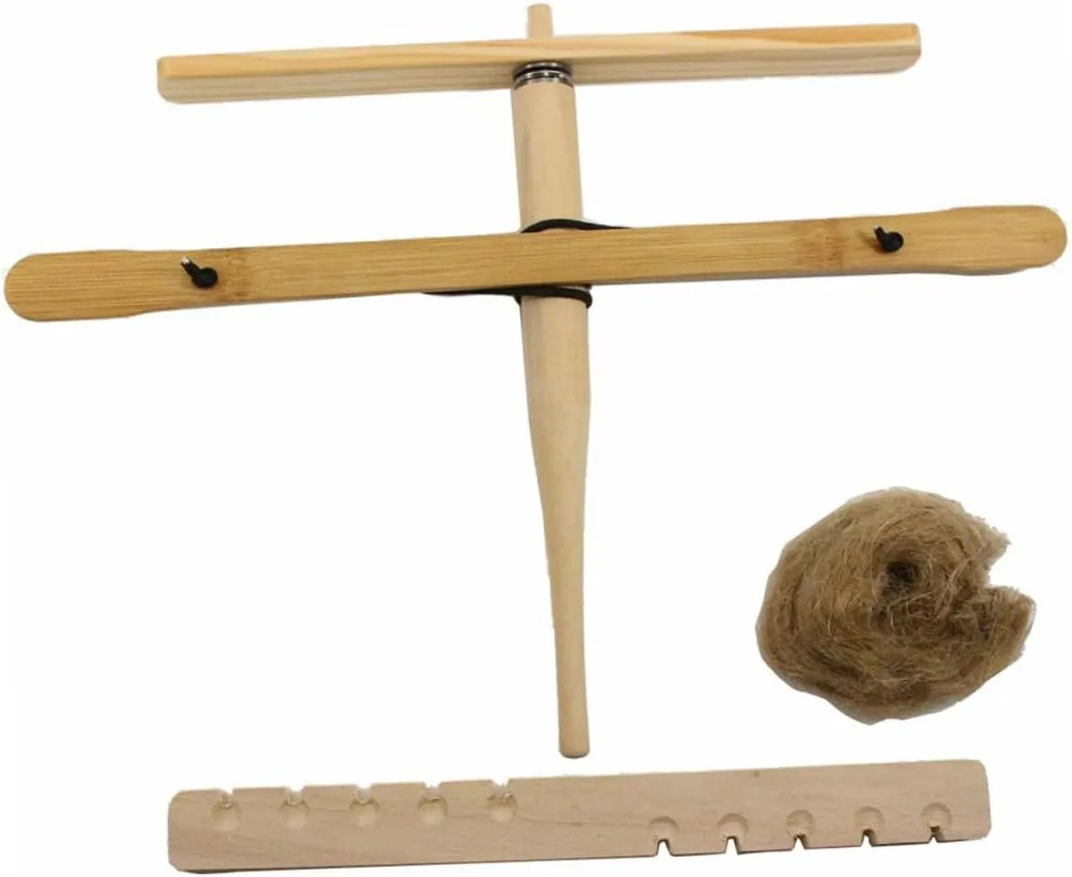 Wooden Friction Fire Markers Drill Fire Starter Tool Outdoor Fire Making Tool for Camping Survival