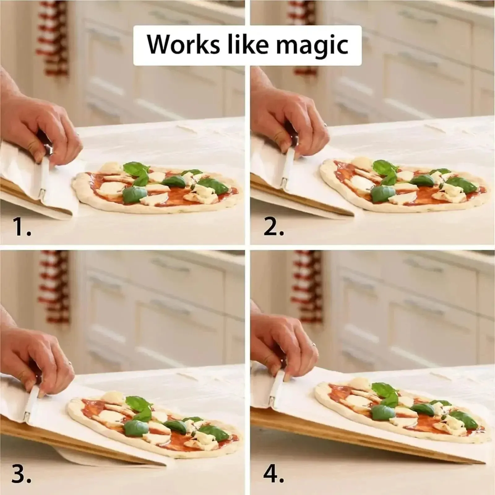 Wooden Handle pizza Spatula