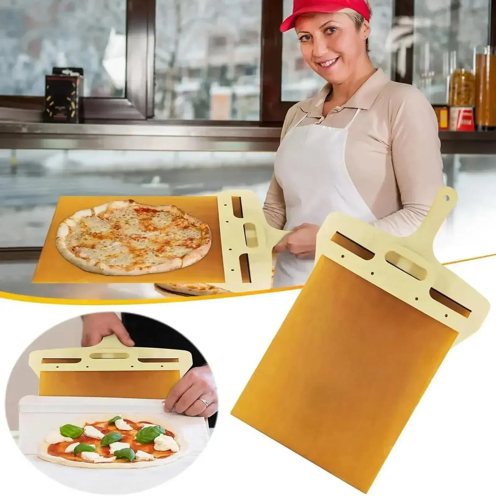 Wooden Handle pizza Spatula