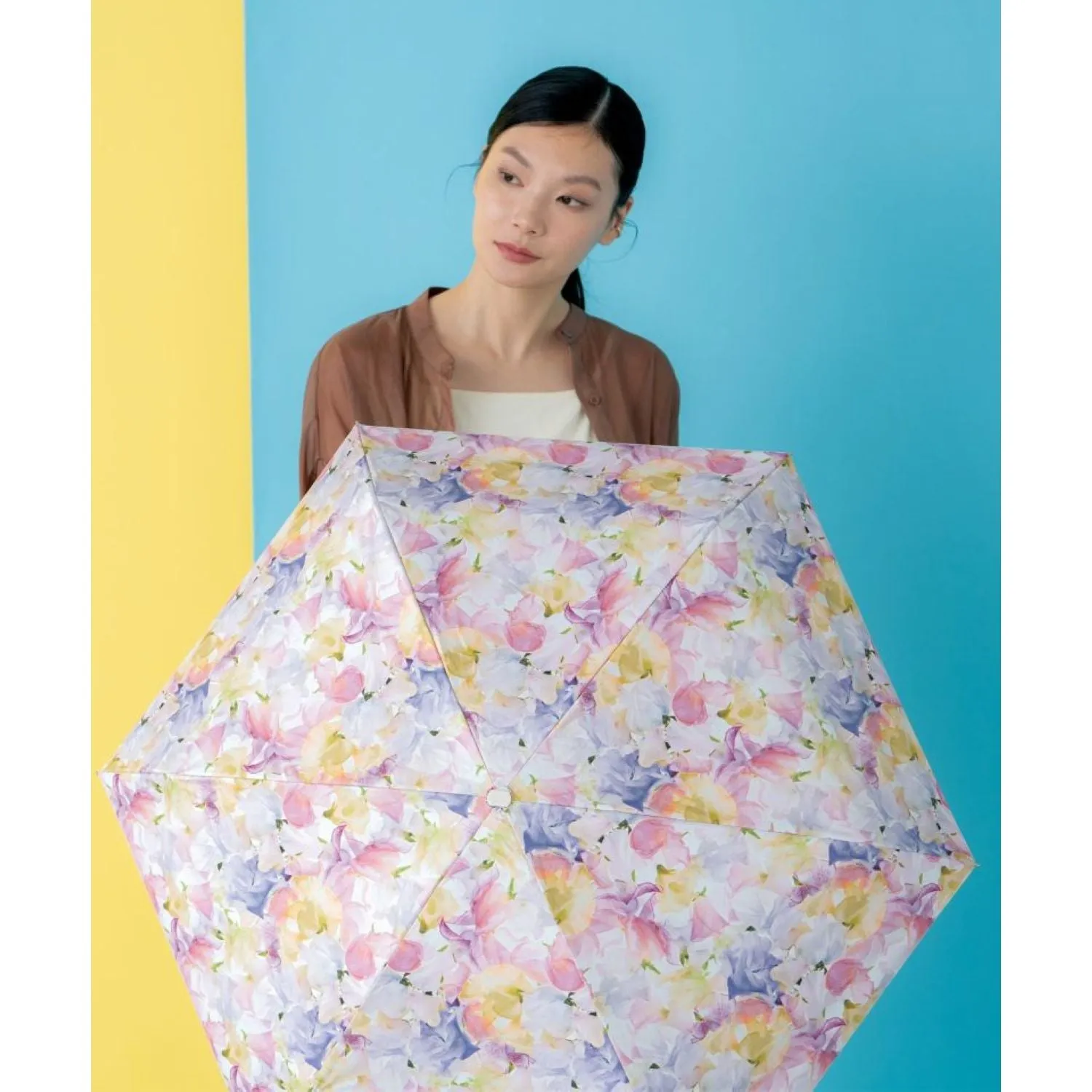 WPC X Plantica (2025) UV Protection UPF 50  Umbrella 47cm (Multi)