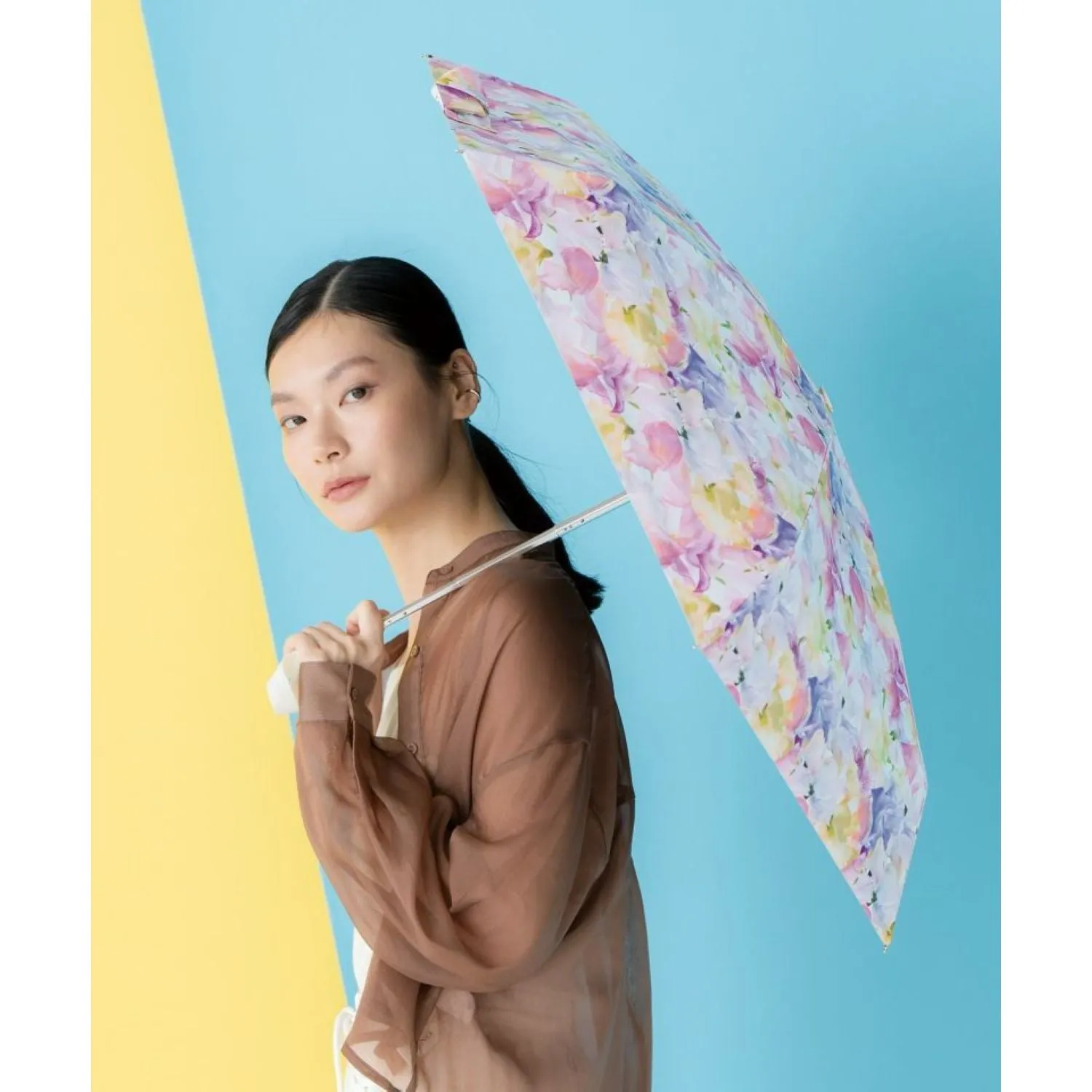 WPC X Plantica (2025) UV Protection UPF 50  Umbrella 47cm (Multi)