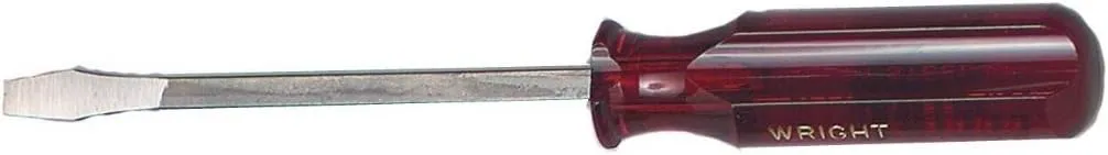 Wright Tool 9133 1/4" Tip Size Square Shank Screwdrivers, 10-1/4" Length