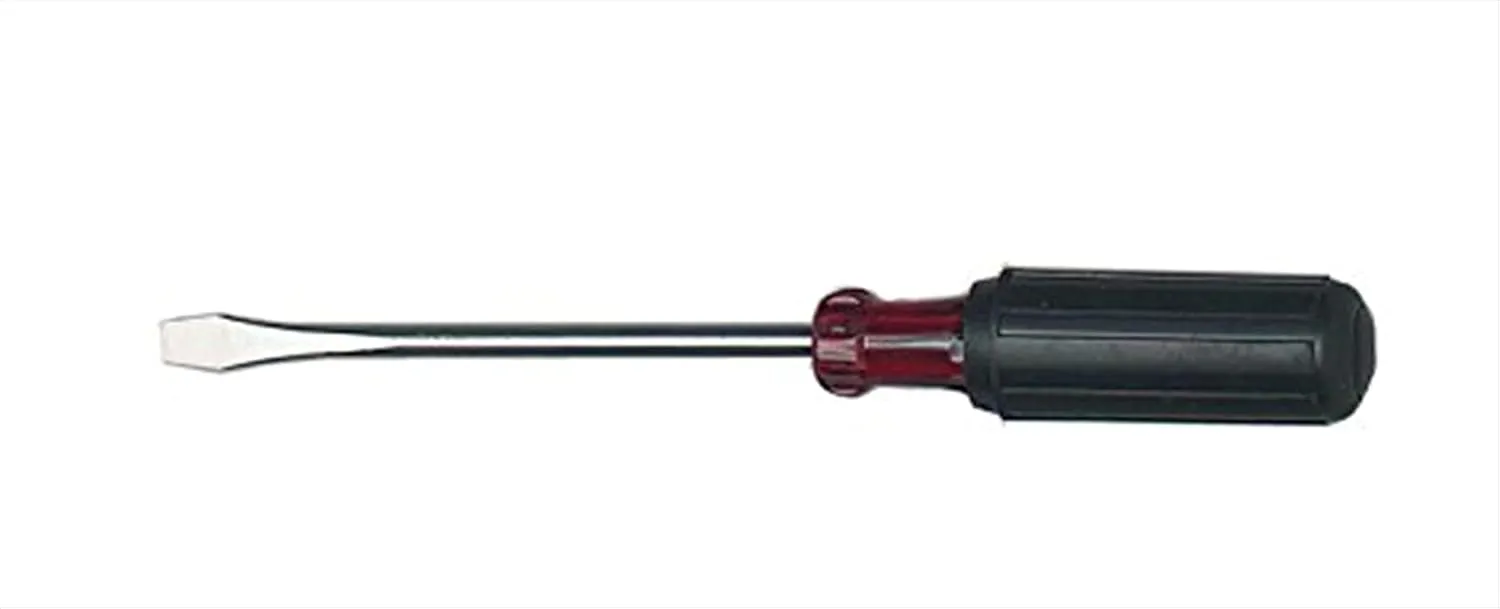 Wright Tool 9166 1/4" Tip Size Cushion Grip Cabinet Tip Screwdriver, 14-1/4" Length