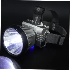 Yardwe Led Headlamp Flashlight Rechargeable Battery 1200mah*2 for Headband Outdoor Activities Cycling