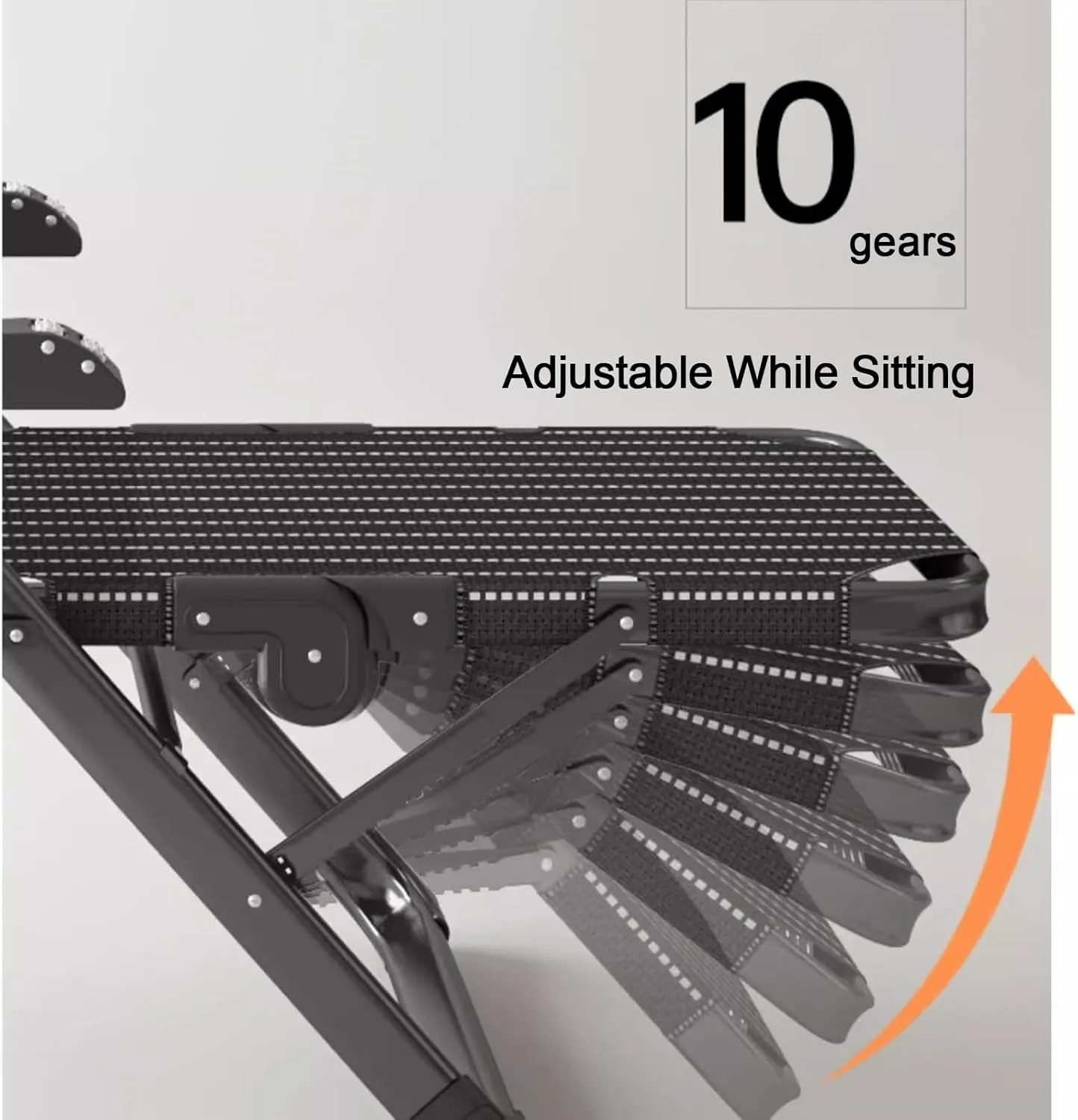 ZTGL C, Camping Cot Foldable for Adults, Portable Travel Camp Cots, Adjustable Folding Patio Lounge Chair, Outdoor Lounge Chair, Sunbathing Lounge Chairs