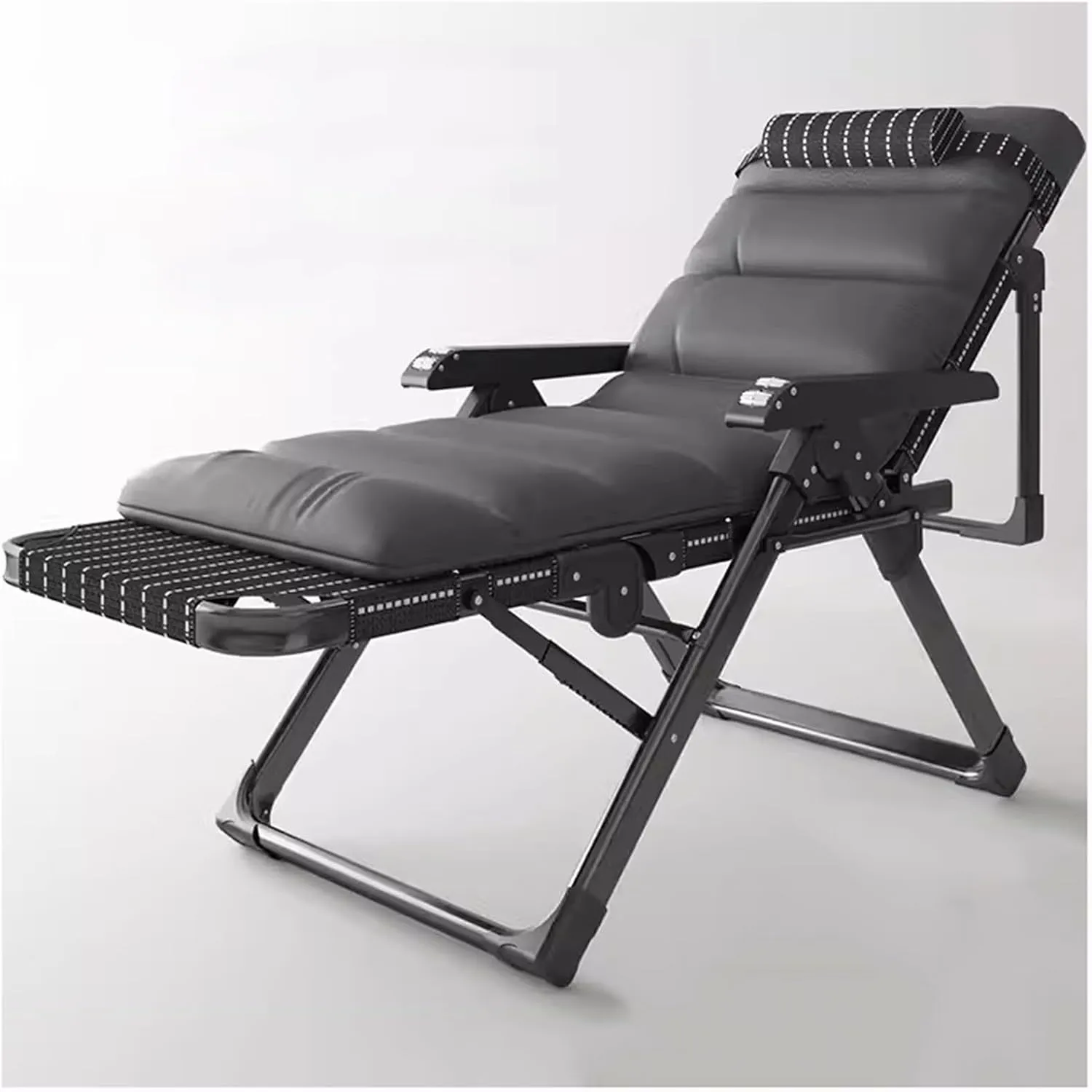 ZTGL C, Camping Cot Foldable for Adults, Portable Travel Camp Cots, Adjustable Folding Patio Lounge Chair, Outdoor Lounge Chair, Sunbathing Lounge Chairs